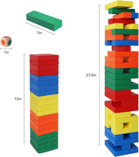 GOTHINK Tumble Tower Game for Kids and Adults - Colorful - Storage Box - image 2