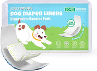 Jollywoods Dog Diaper Liners 150Pcs - Long-100Count