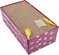 PEEKAB Cat Scratcher Cardboard Wide Scratching Board Reversible - XL-3pack