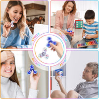 Gigilli Fidget Spinners for Kids 2 Pack - Green&bule - image 4