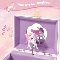 ProCase Musical Unicorn Jewelry Box for Girls, Spinning Unicorn – Fun for Kids & Family - Unicorn (Box Only) - image 2
