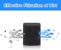 AQQA Submersible Aquarium Filter - 4PCS Filter Sponge - image 4