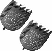 3-Pack 5-in-1 Replacement Blade Compatible with Wahl Animal Bravura - Black / 2 Pack