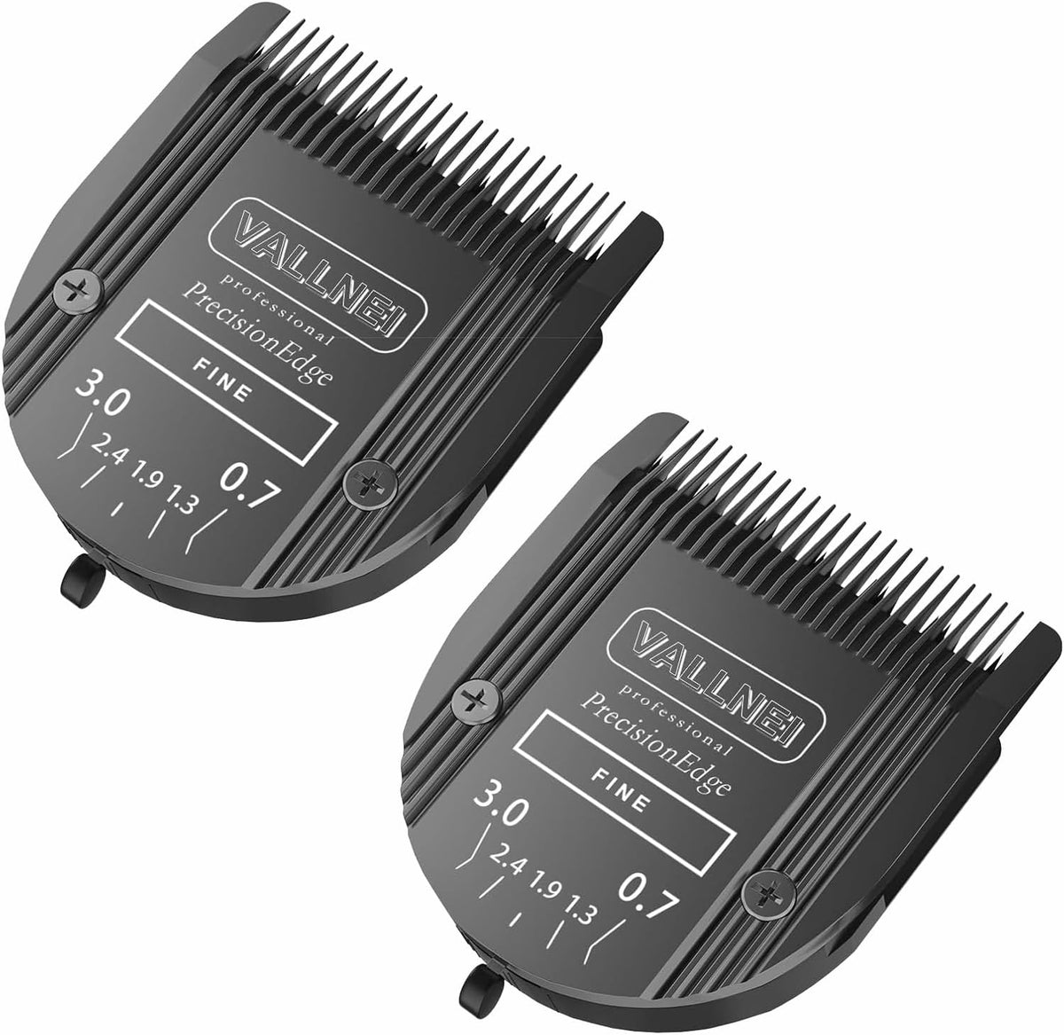 3-Pack 5-in-1 Replacement Blade Compatible with Wahl Animal Bravura - Black / 2 Pack