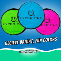 Hyper Pet Flippy Flopper Flying Disc Soft Dog Toy 9 Inch, Floats - Assorted / 9" Pack of 1 - image 2