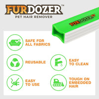 FurDozer Pet Hair Remover & Auto Detailing Tools - Green / X3 PRO - image 3