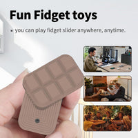 Fidget Toys Adults Magnetic Desk Toy Metal Fidgets Slider - Chocolate Brown - image 3