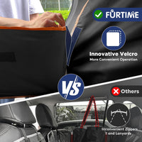 FURTIME Dog Car Seat Cover for Back Seat - Black / For Full Size Truck /Full Size Suv - image 4