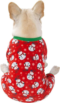 CuteBone Dog Halloween Pajamas Puppy Onesies Small Dogs Soft Pjs Coat - Small / Xmas136 - image 3