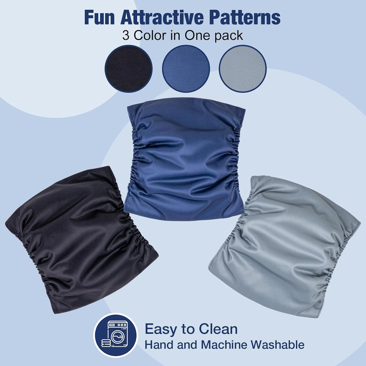 Pet Soft Dog Belly Band, Washable Dogs Belly Bands for Male Dogs - Classics / XX-Large(23''-26'') - image 3