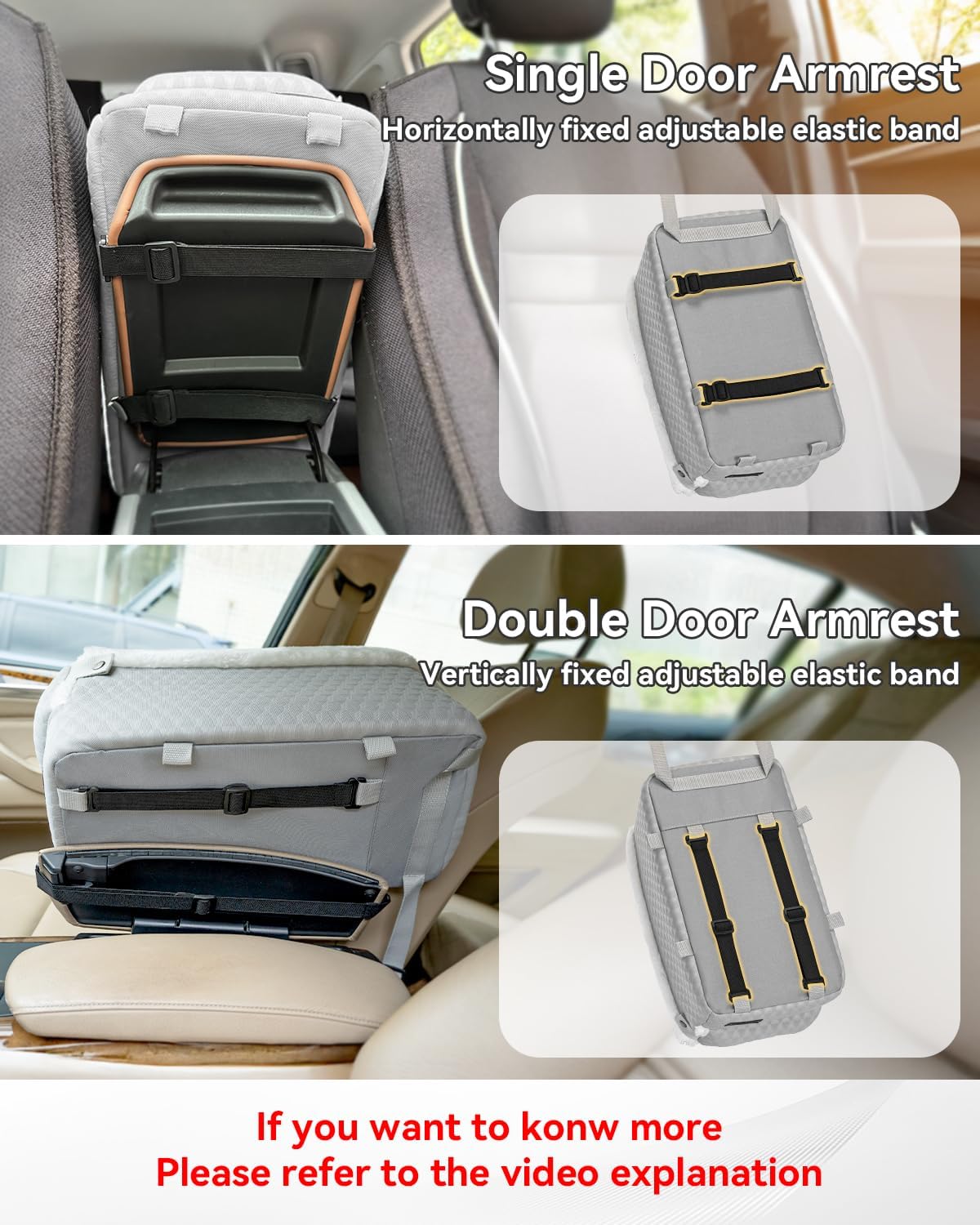 PETSFIT Center Console Dog Car Seat with Adjustable Seat-Rail Anchor - Silver Grey / Small - image 4