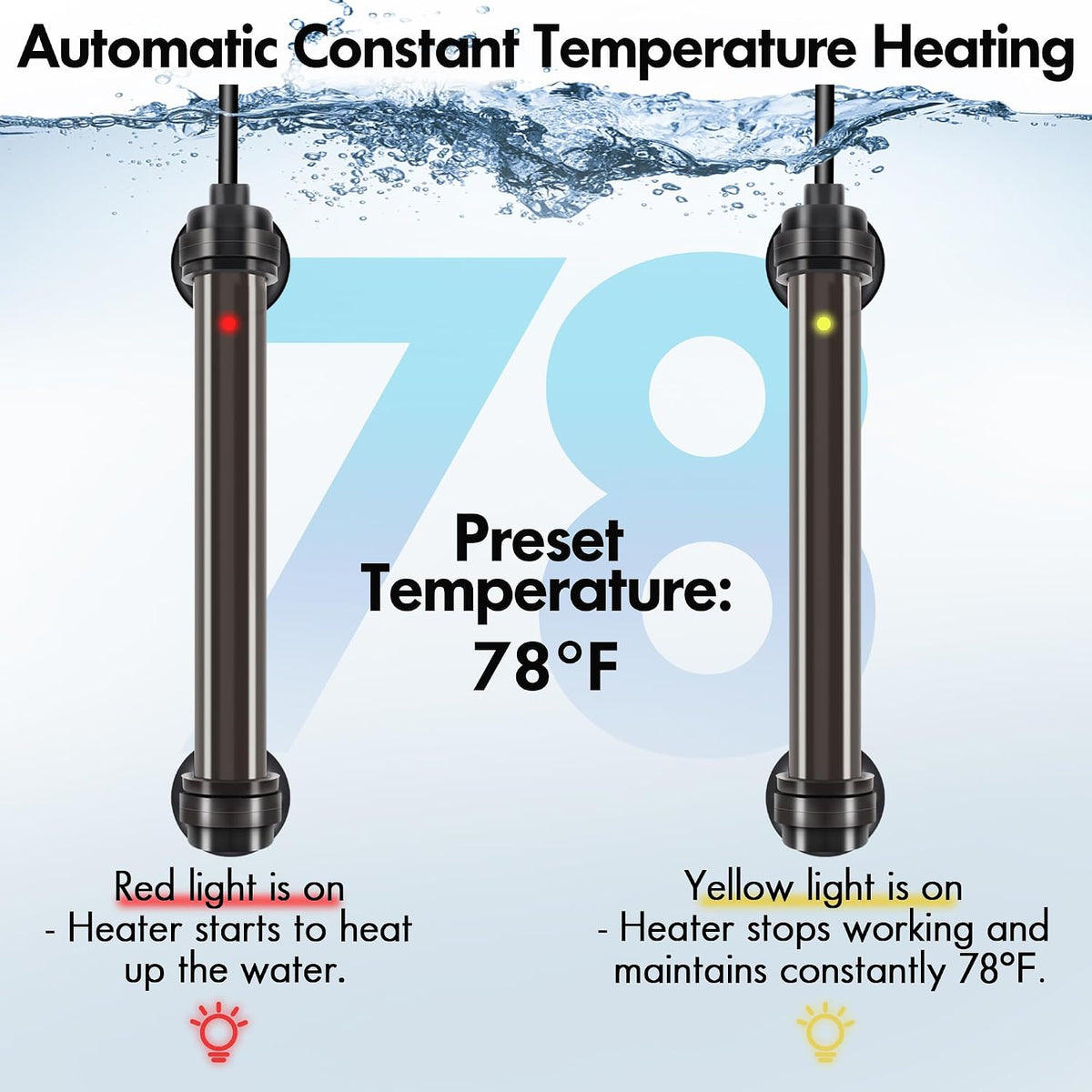 Orlushy Submersible Aquarium Heater - R25 - image 2