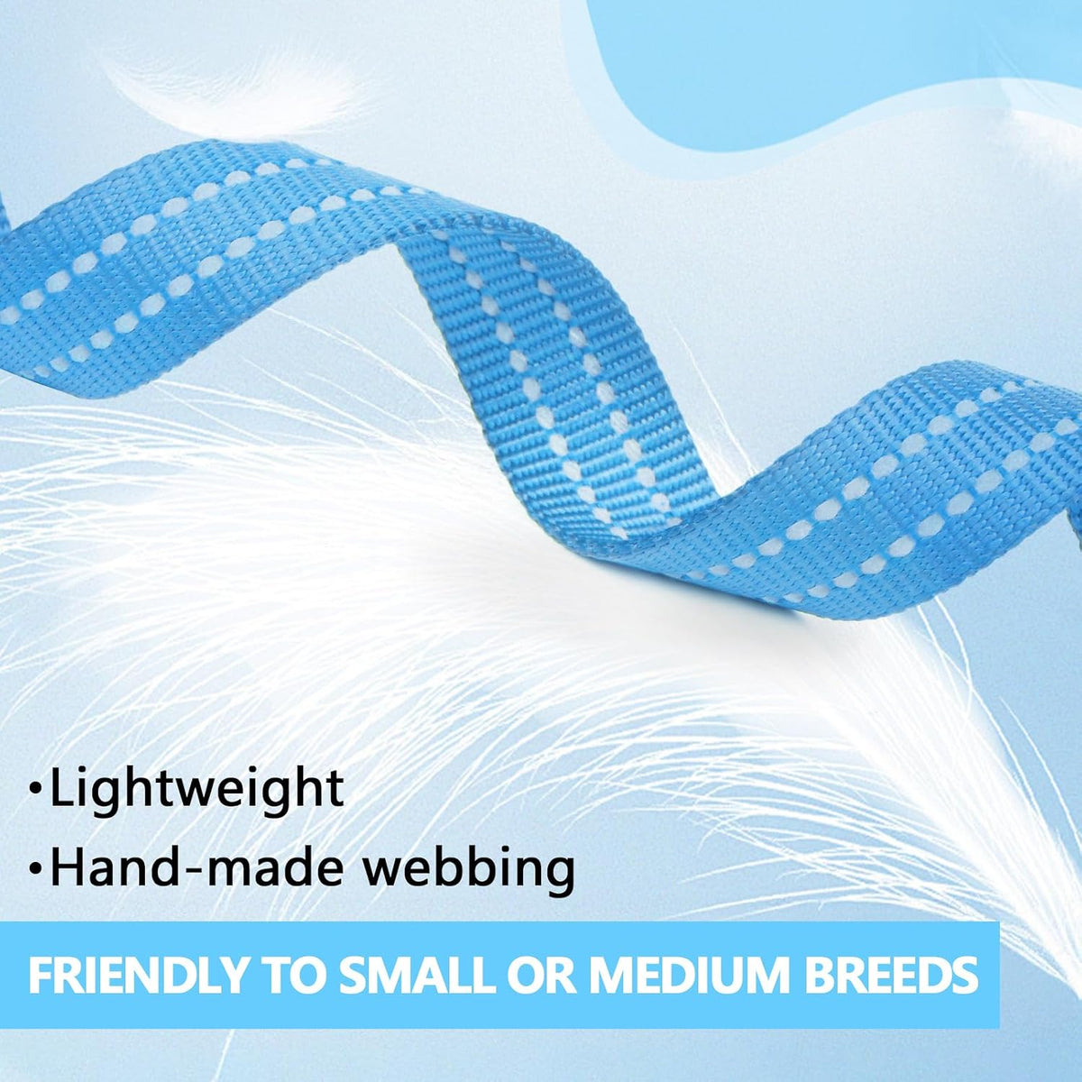 Long Dog Leash XiaZ Training Leashes 10/15/20/30/50/100ft Long Lead - A-Blue / 20 Feet - image 4