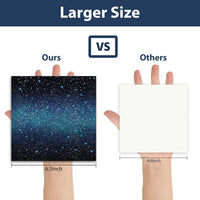 Party Greeting 50 galaxy space starry paper party napkins with a bright starry pattern - view 7