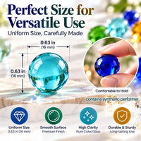 Sukh 78 Pcs Glass Marbles - 78 Pcs - 6 Colors - image 3