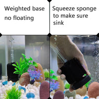 AQUANEAT 3 Pack Aquarium Bio Sponge Filter Breeding Fry Betta Shrimp - Small up to 10Gal - image 4