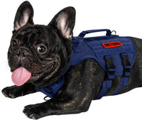 OneTigris No Pull Tactical Dog Harness for Medium Dogs - Blue / XS