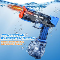 BESIBY electric water gun with transforming body, flashing lights and 400ML tank - view 13