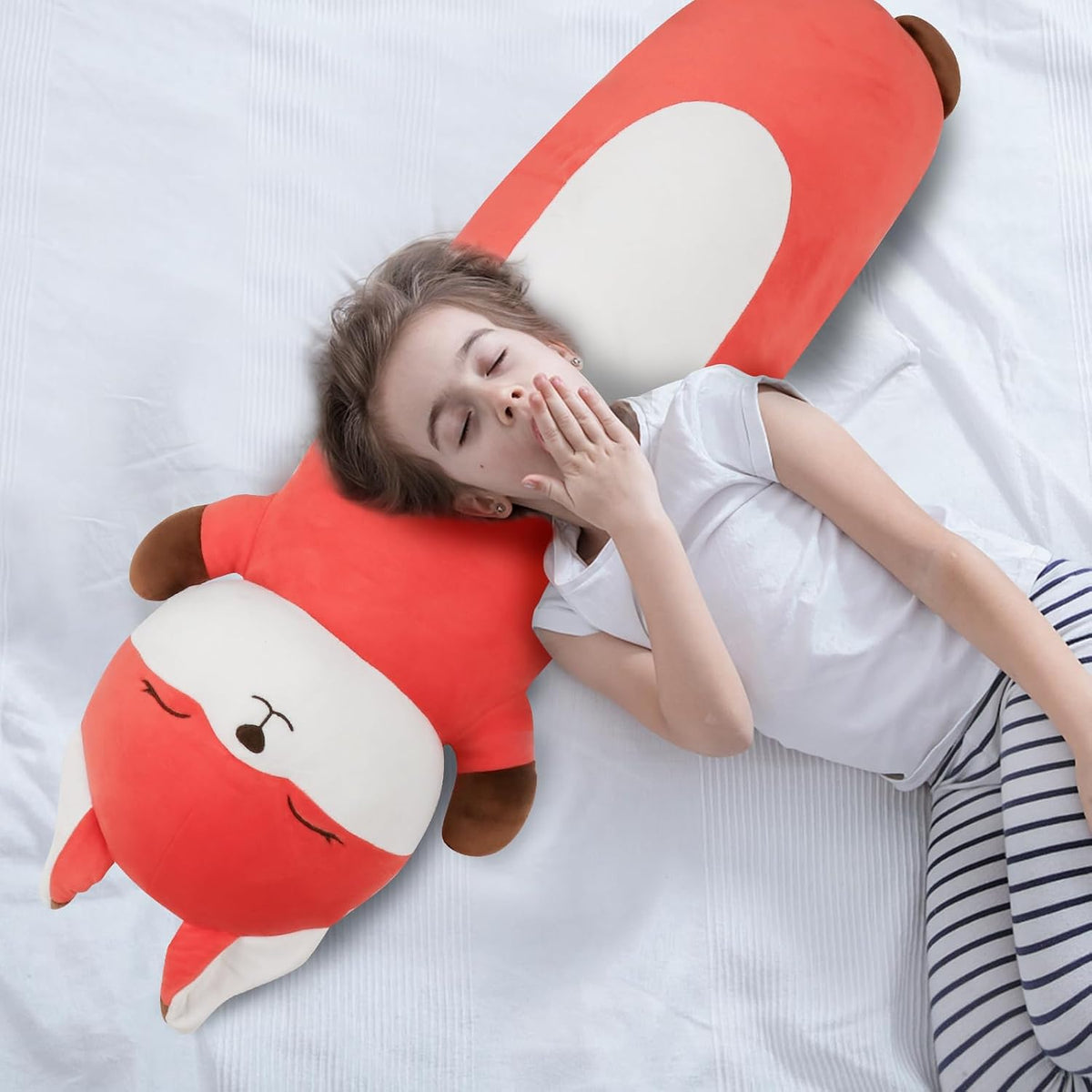 Dalmao 36" Cat Stuffed Animal - Fox / 22 inch - image 4