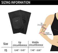 YEEKORO kids elbow pads, breathable stretch elbow protector sleeves for boys and girls - view 4