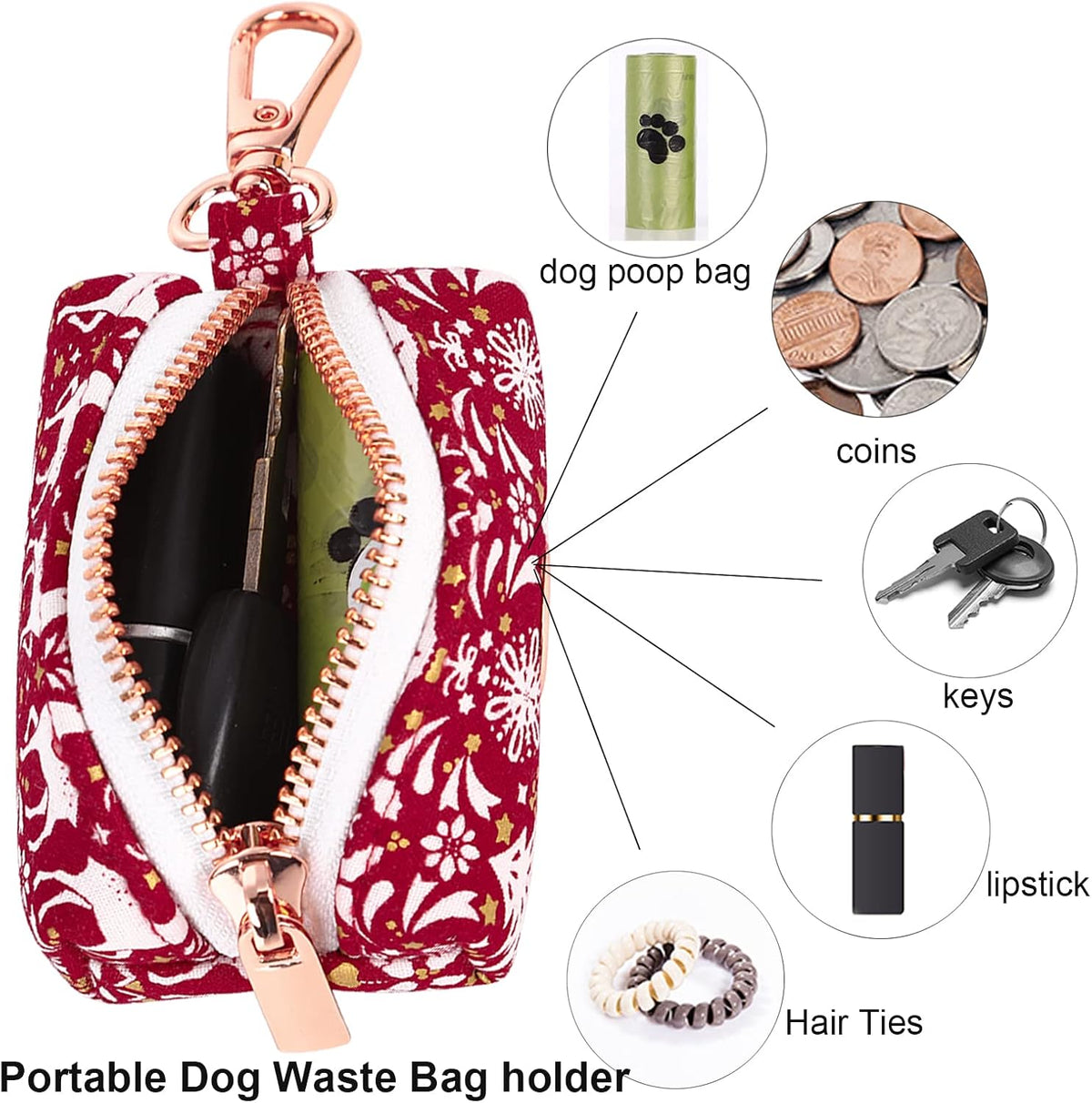 ARING PET Dog Waste Bag Dispenser - 1 Count (Pack of 1) / B:reindeer - image 2