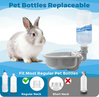 VANNON Gravity Pet Water Bowl, Grey - 16oz / A-Grey - image 2