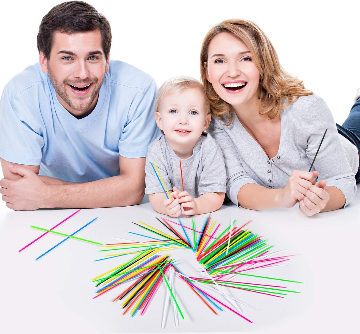 Pick Up Sticks - 240 Pieces Classic Pickup Sticks – Fun for Kids & Family - 600pcs - image 4