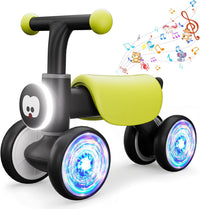 Balance Bike Toddler Outdoor Toys for 1 2 Year Old Girl Birthday Gifts – Fun for Kids & Family - Black