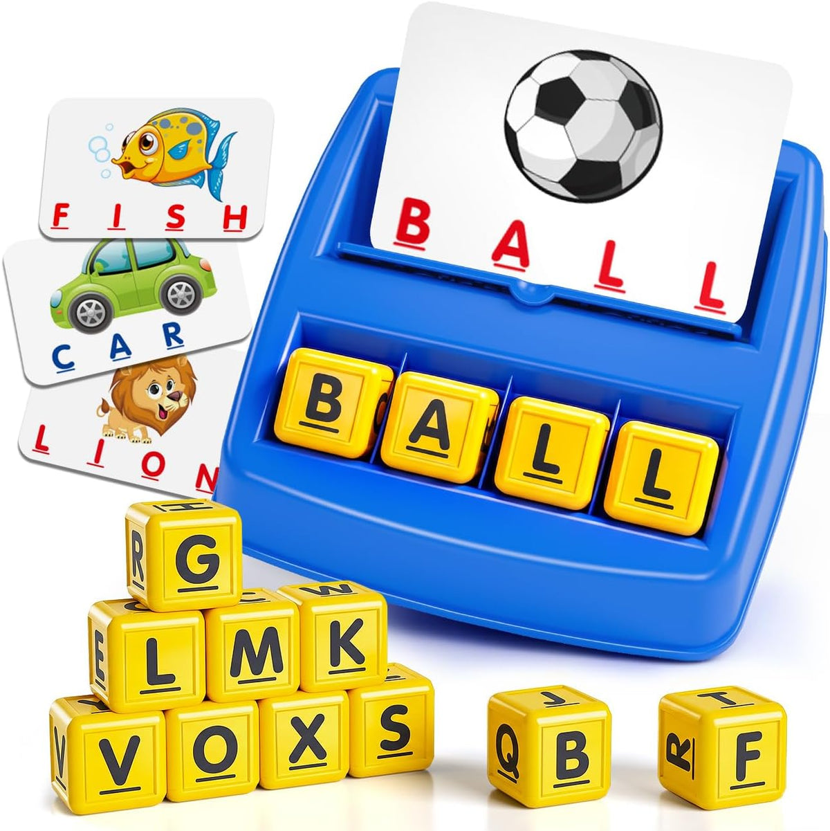 NARRIO Matching Letter Game - Blue