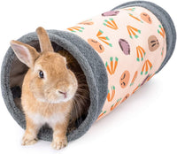 Niteangel Guinea Pig Tubes & Tunnels for Dwarf Rabbits Bunny Guinea