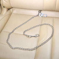 Stainless Steel No Chew Dog Car Seatbelt Pet Vehicle Safety Restraint - 33.4 inches - image 4