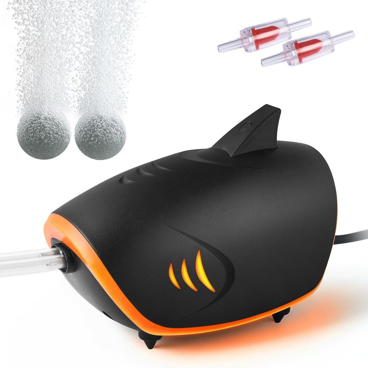 HITOP 4W 110GPH Powerful Aquarium Air Pump - 4W with LED-Decor