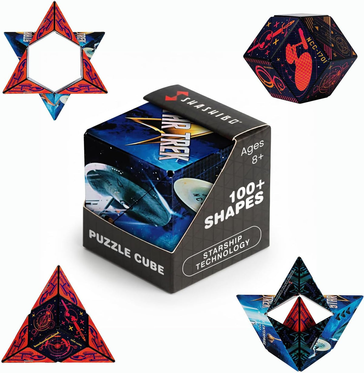 Shashibo Star Trek Magnetic Puzzle Cube - Starship Tech / Star Trek