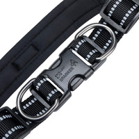EXCELLENT ELITE SPANKER Reflective Step-in Dog Harness Vest Chest - Black / M-Chest 19-22" - image 3