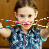 meekoo 6 Pcs Cats Cradle String, Hand String Game, Rainbow Color – Fun for Kids & Family - image 2