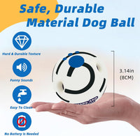Dog Toys Ball, Interactive, M - Classic / Glow S 3.14 in (8 cm) - image 2