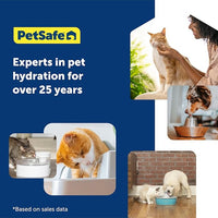 PetSafe ScoopFree Disposable Crystal Cat Litter Tray - Easy Cleaning Box - Refill Tray for Electric Litter Box - Lavender Scent - 4.3 lb Bags - 6 Pack