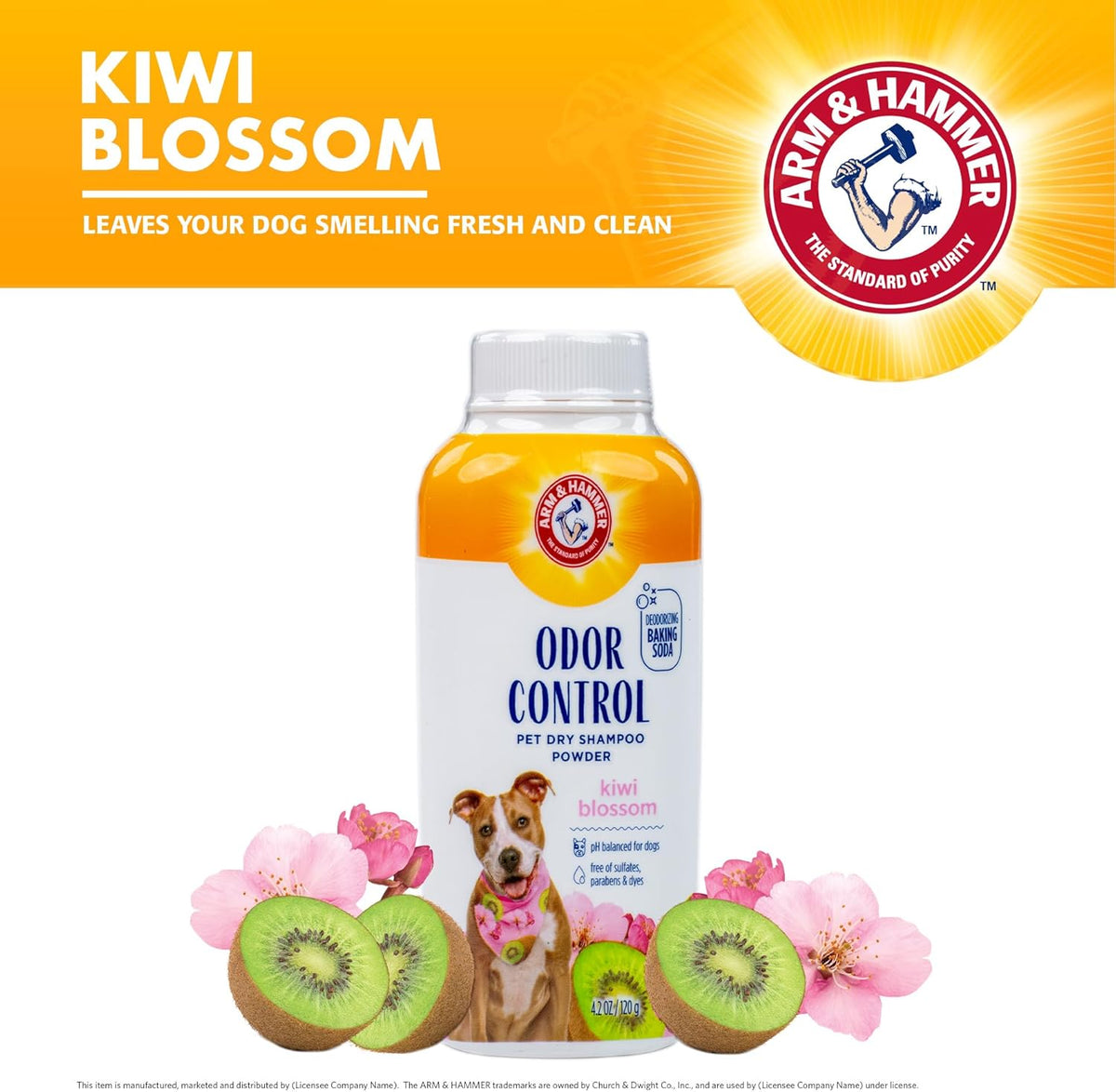 ARM & HAMMER Odor Control Dry Shampoo Powder for Dogs - 4.2 Ounce (Pack of 2) - image 4