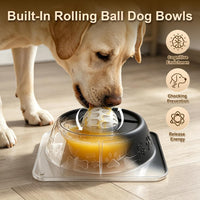 Slow Feeder Dog Bowl for Liquid Treats, Anti-Slip Lick Bowl - Black - image 2