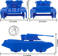BMC Classic Payton Anti-Aircraft Tanks - Blue - image 2