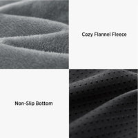 LE SURE Waterproof Dog Bed Cover Replacement - Large / Grey-Flannel / Flannel - image 3