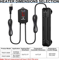 fishkeeper Aquarium Heater - 500W for 66-132 gallon - image 3