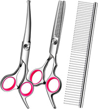 Dog Grooming Scissors Kit - Pink / 3 - image 2