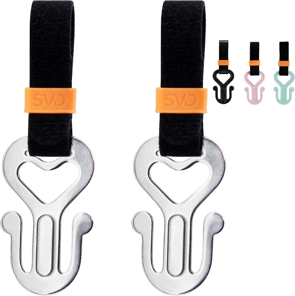 SVD.PET Dog Poop Bag Holder, Waste Bag Holder - 2 Count (Pack of 1) / Metal