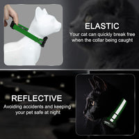 Reflective AirTag Cat Collar - Emerald / S(9"-13") - image 2