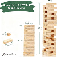 ApudArmis 60 Pcs Tumble Tower - Burlywood / M-Stack to 3.2 FT - image 4