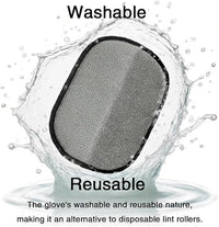 3Pcs Electrostatic Pet Hair Cleaning Gloves, 2025 Pet Hair Remover Glove, Washable Reusable Dogs Cats Hair Gloves for Furniture Bed Sheets Couch Clothes Carpet Car Seat
