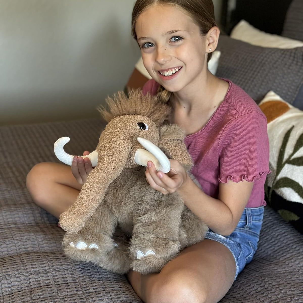 BENINY 31 Inch Giant Bunny Stuffed Animal - Mammoth 16in - image 4