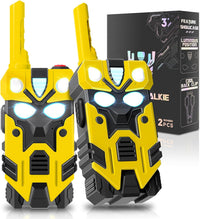 BTMBORY Hornet robot walkie talkies for kids, 2 pack with glowing eyes
