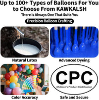 200pcs Balloons 5 Inch Assorted Colors - B23-dark Green / 12inch (Normal) - image 3